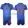 Maillot de Supporter Pays-Bas Memphis Depay 10 Extérieur Coupe du Monde 2022 Pour Enfant